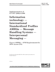 BS EN ISP 12062-4:1996