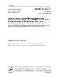 NBN EN ISO 14527-1:2000