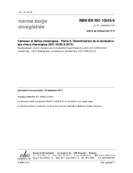 NBN EN ISO 10545-9:2013