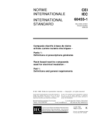 IEC 60455-1:1998