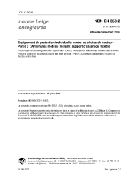 NBN EN 353-2:2002