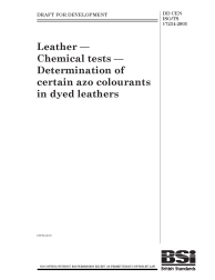 DD CEN ISO/TS 17234:2003