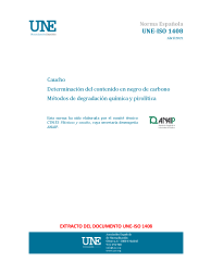 UNE-ISO 1408:2021