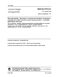 NBN EN 3774-001:1999