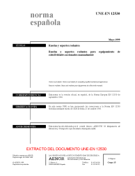 UNE-EN 12530:1999 (R2022)