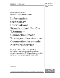 BS ISO/IEC ISP 10608-5:1992