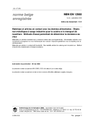 NBN EN 12980:2000