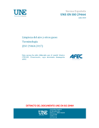 UNE-EN ISO 29464:2020