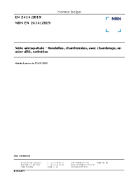 NBN EN 2414:2019