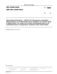 NBN ISO 22459:2021
