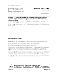 NBN EN 1993-1-1 NL:2015