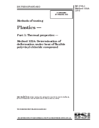 BS 2782-1 Method 122A:1976