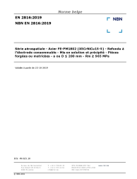 NBN EN 2816:2019