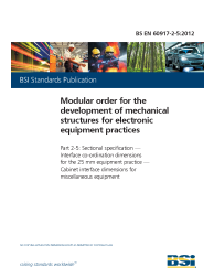 BS EN 60917-2-5:2012