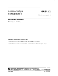 NBN EN 472:1995