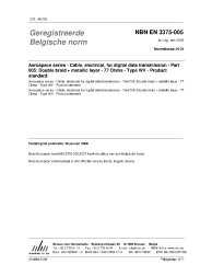 NBN EN 3375-005:2008