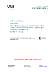UNE-EN ISO 18278-1:2023