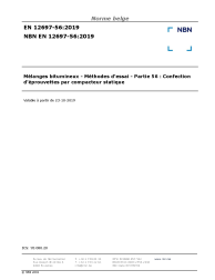 NBN EN 12697-56:2019