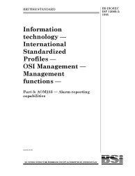 BS ISO/IEC ISP 12060-3:1995