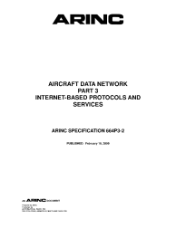 ARINC Specification 664P3-2:2009