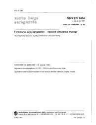 NBN EN 1414:1997