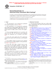 ASTM B108/B108M-12e1