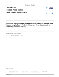 NBN EN ISO 7622-2:2015
