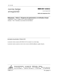 NBN EN 15429-2:2013