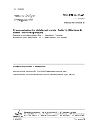 NBN EN 54-10/A1:2006