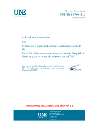 UNE-EN 16704-2-1:2017 (R2022)