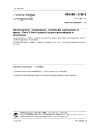 NBN EN 13790-2:2003