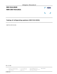 NBN ISO 916:2021