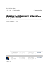 NBN EN 50710:2021