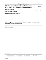 NBN ISO 22241-2:2020