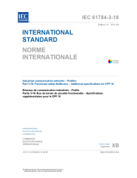 IEC 61784-3-18:2011