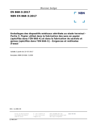 NBN EN 868-3:2017