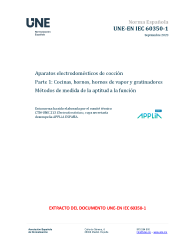 UNE-EN IEC 60350-1:2023