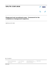 CEN/TR 17207:2018