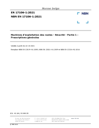 NBN EN 17106-1:2021