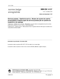 NBN EN 14137:2003