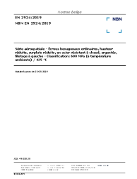 NBN EN 2924:2019