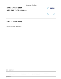 NBN ISO 7176-15:2019