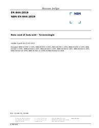 NBN EN 844:2019