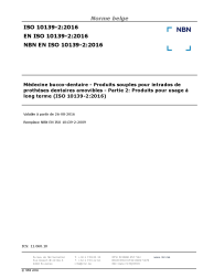 NBN EN ISO 10139-2:2016