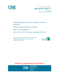 UNE-EN ISO 10077-1:2020