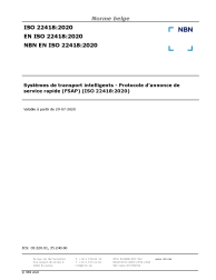 NBN EN ISO 22418:2020