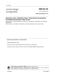 NBN EN 789:2004