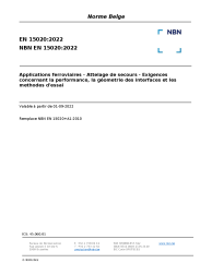 NBN EN 15020:2022