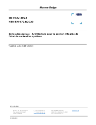 NBN EN 9722:2023