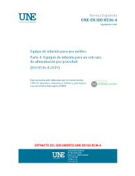 UNE-EN ISO 8536-4:2020